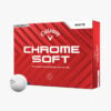 Chrome Soft Golf Balls - White