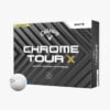 Chrome Tour X Golf Balls - White